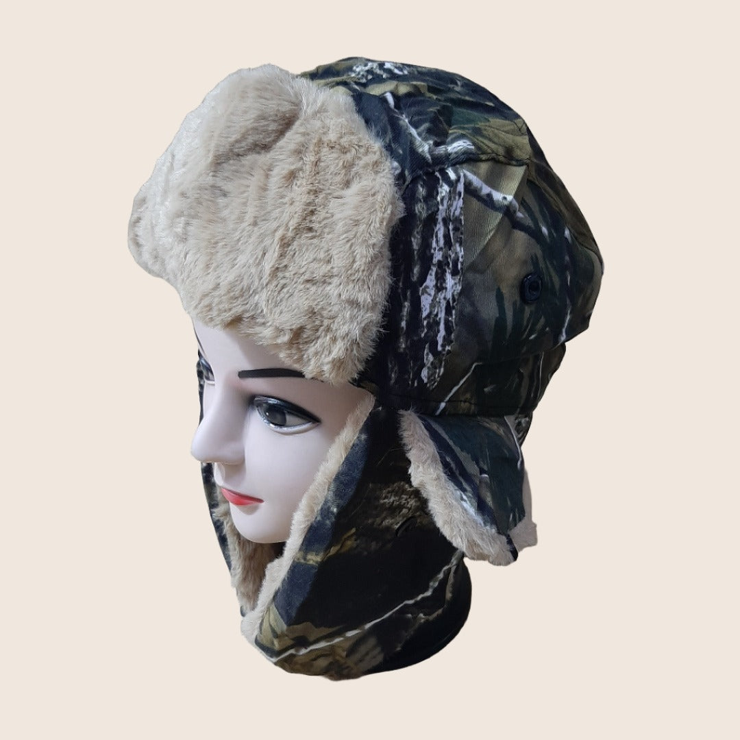 Russian hat - bush camo