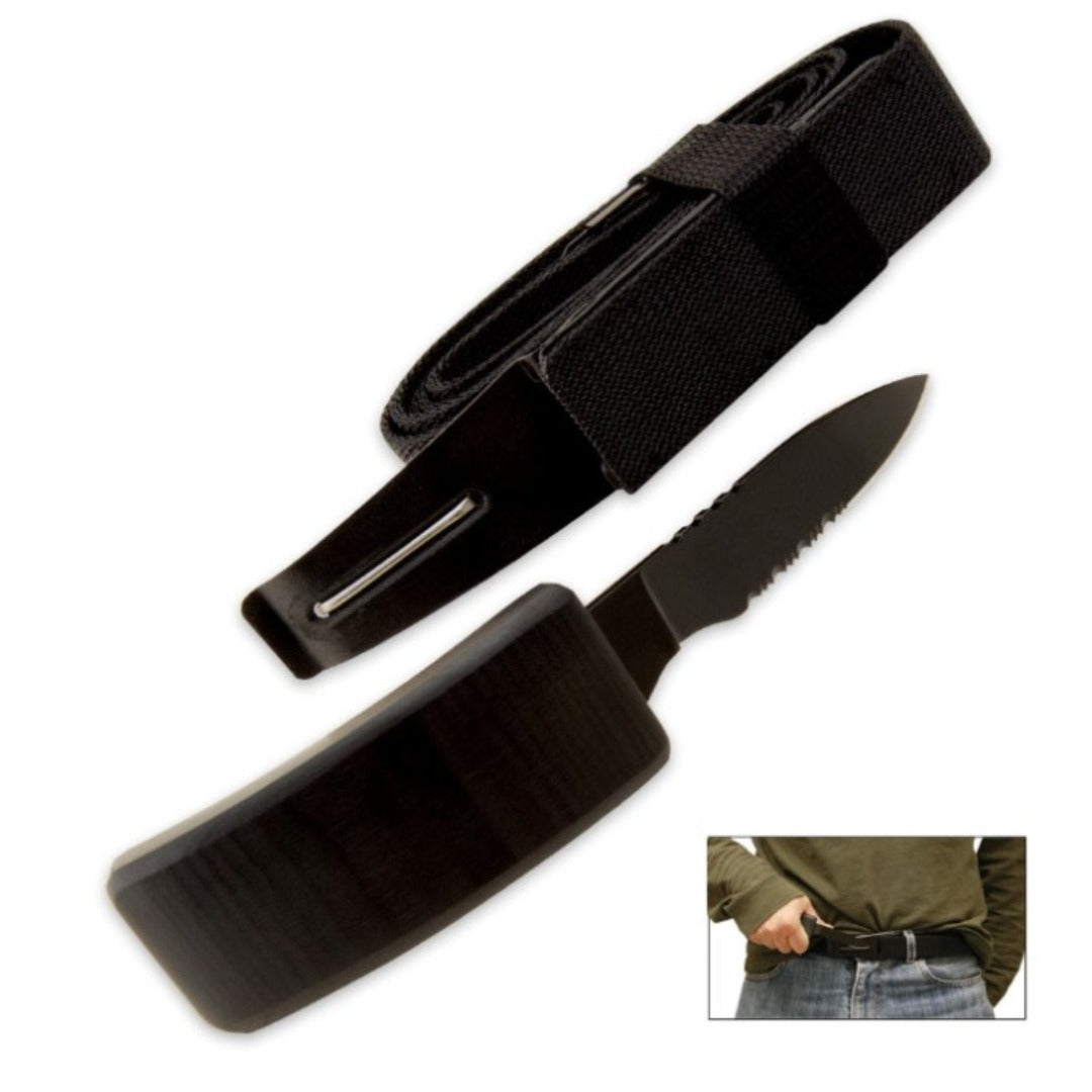 Belt - nylon - with hidden knife