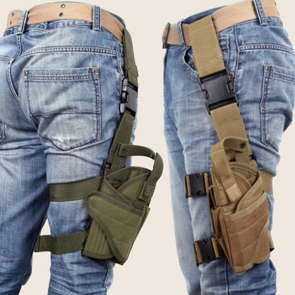 Leg thigh holster - adjustable 
