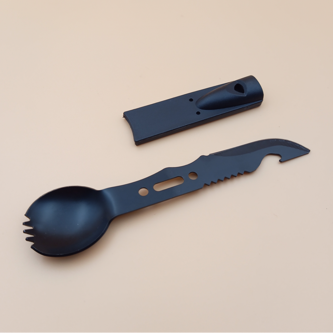 Cutlery set + whistle